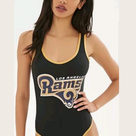 LA Rams Swimsuit Bodysuit - Picture 1 of 3